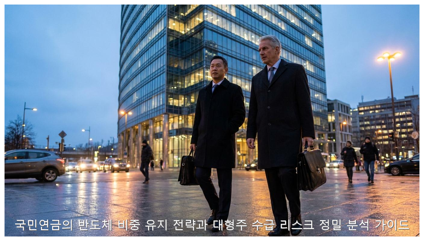 국민연금 반도체 비중 유지와 대형주 수급 리스크 대응법 핵심 안내 및 분석 인포그래픽 (4)