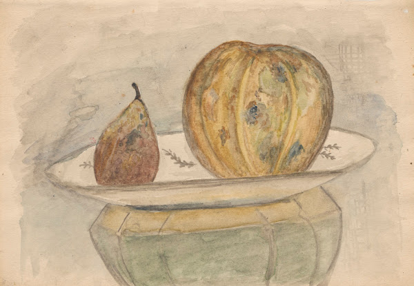 Martwa natura z melonem 1923