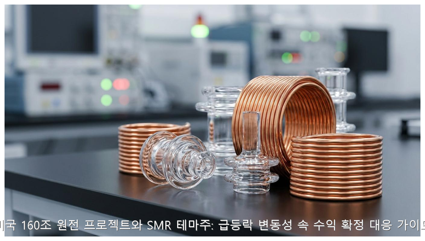 미국 160조 원전 프로젝트와 SMR 테마주: 급등락 변동성 속 수익 확정 대응 가이드 핵심 안내 및 분석 인포그래픽 (5)
