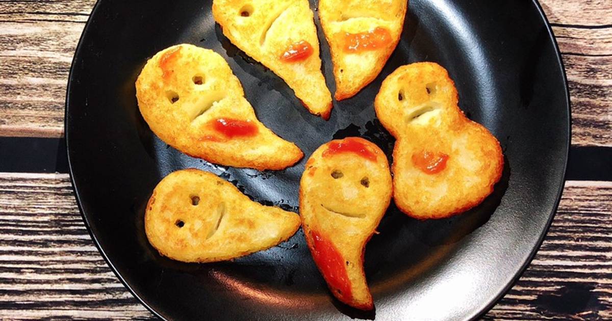 Halloween Ghost Potatoes 🎃👻💀