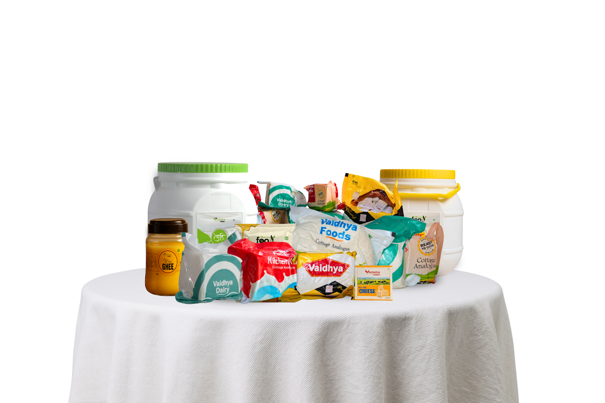 Vaidhya Foods dairy range