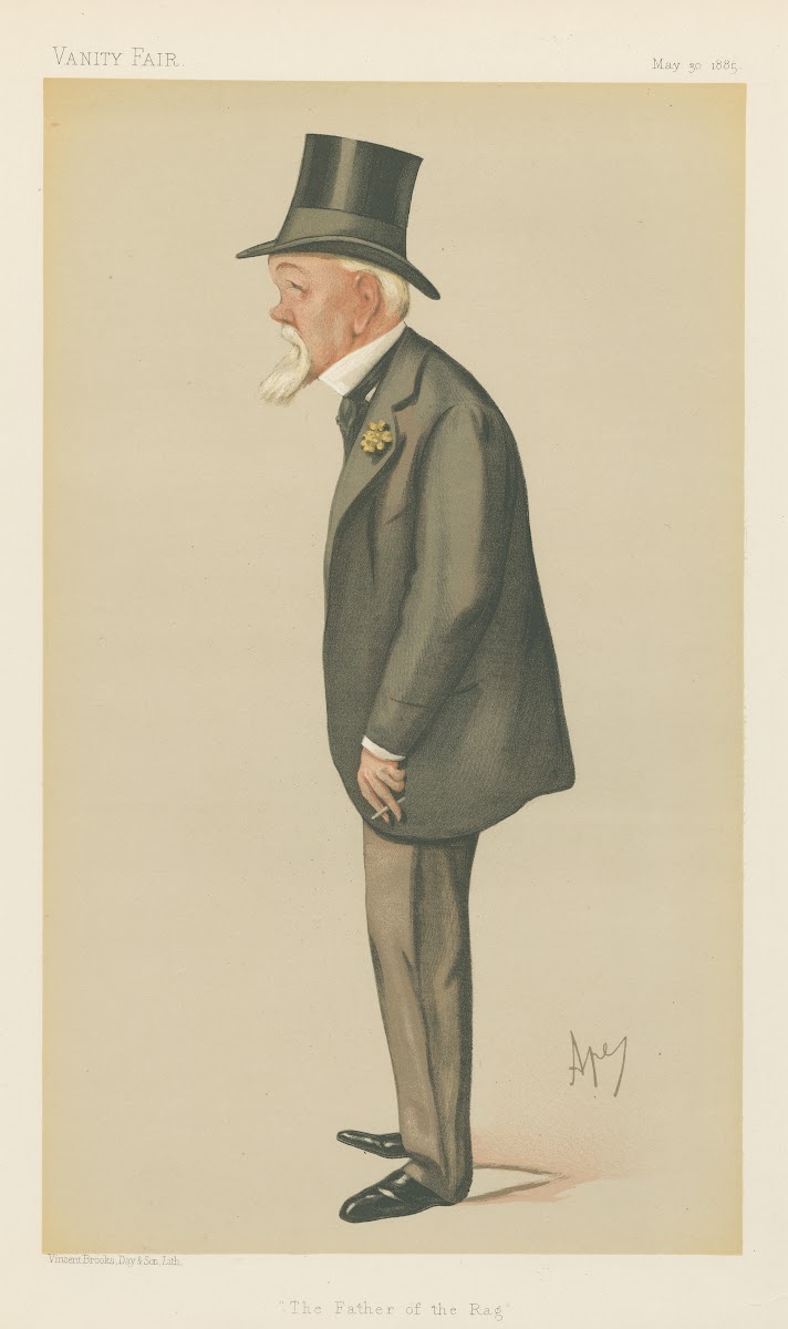 Military And Navy The Father Of The Rag Major AGF Jocelyn May 30 1885 1885