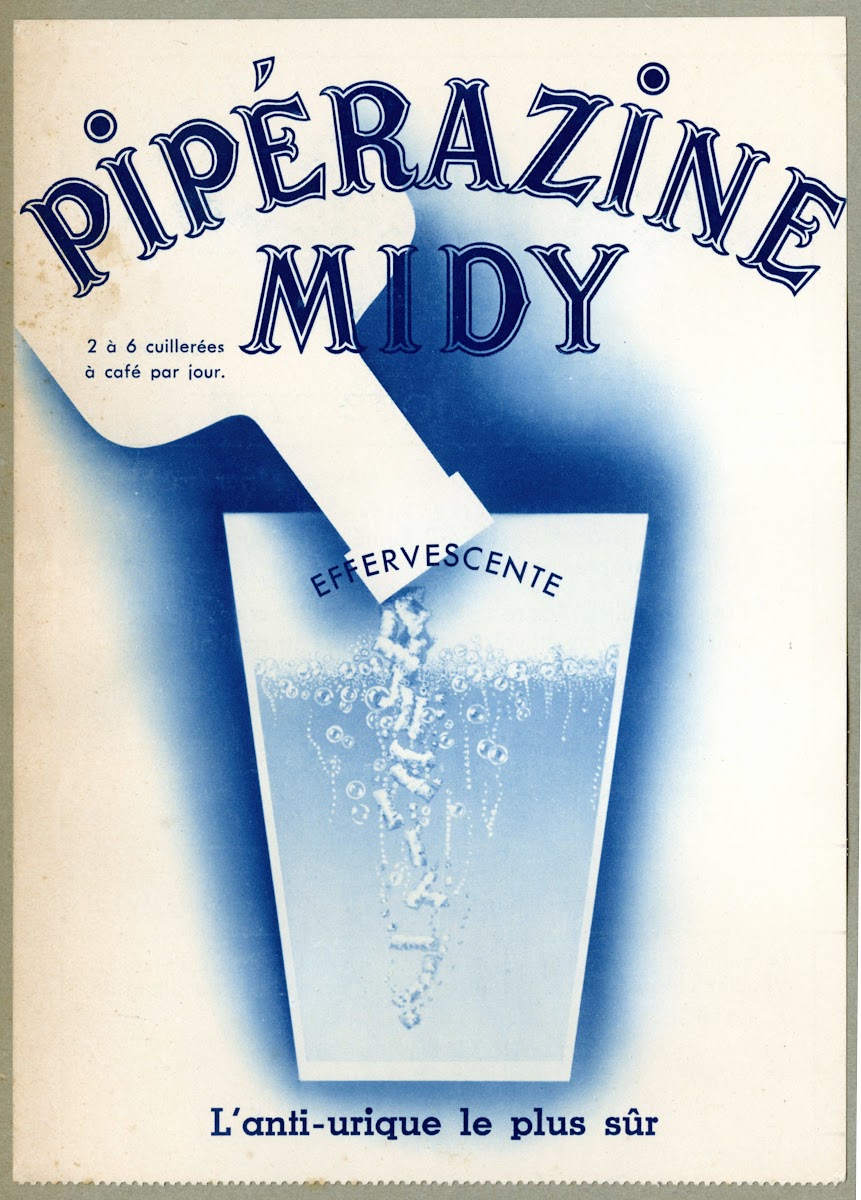 Pipérazine Midy 1910 1950