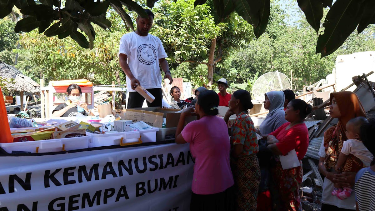 Tanggap Bencana Gempa Lombok, Nusa Tenggara Barat