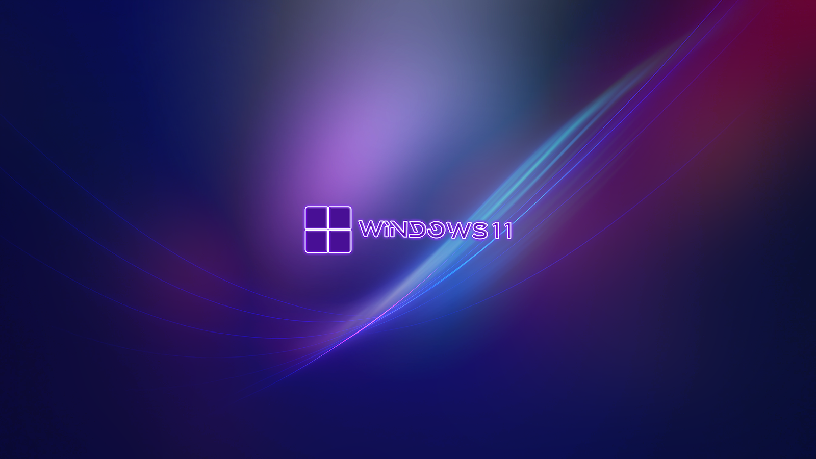 Windows 11 Neon Wallpaper - Digital Art 5K Wallpaper (5120x2880)