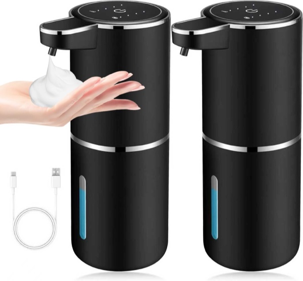 Dispensador Automático de Jabón Espumoso Recargable USB-C