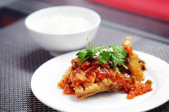 Phi Lê Cá Lóc Sốt Cà Chua