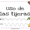 Cuaderno para practicar los recortes con tijeras