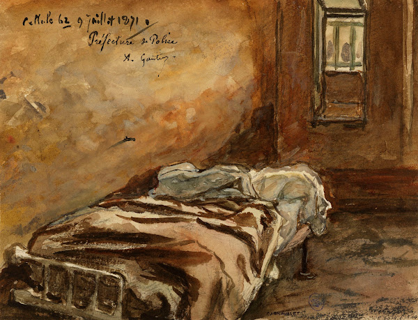 Cellule 62 dépôt de la Préfecture de Police 1871