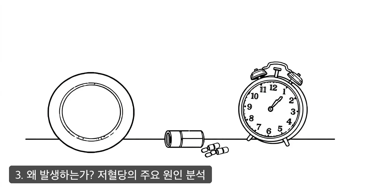 3. 왜 발생하는가? 저혈당의 주요 원인 분석