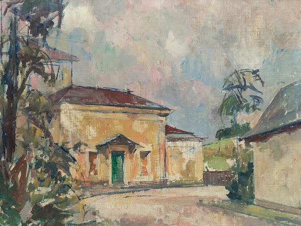 Ehemaliger Empfangshalle für kgl Hohheiten am Bahnhof Prien 1923