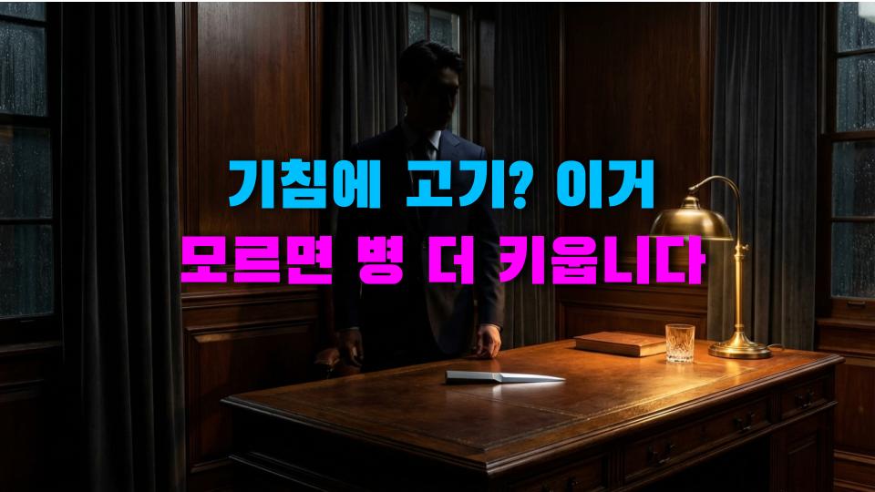 기침에 고기? 이거 모르면 병 더 키웁니다
