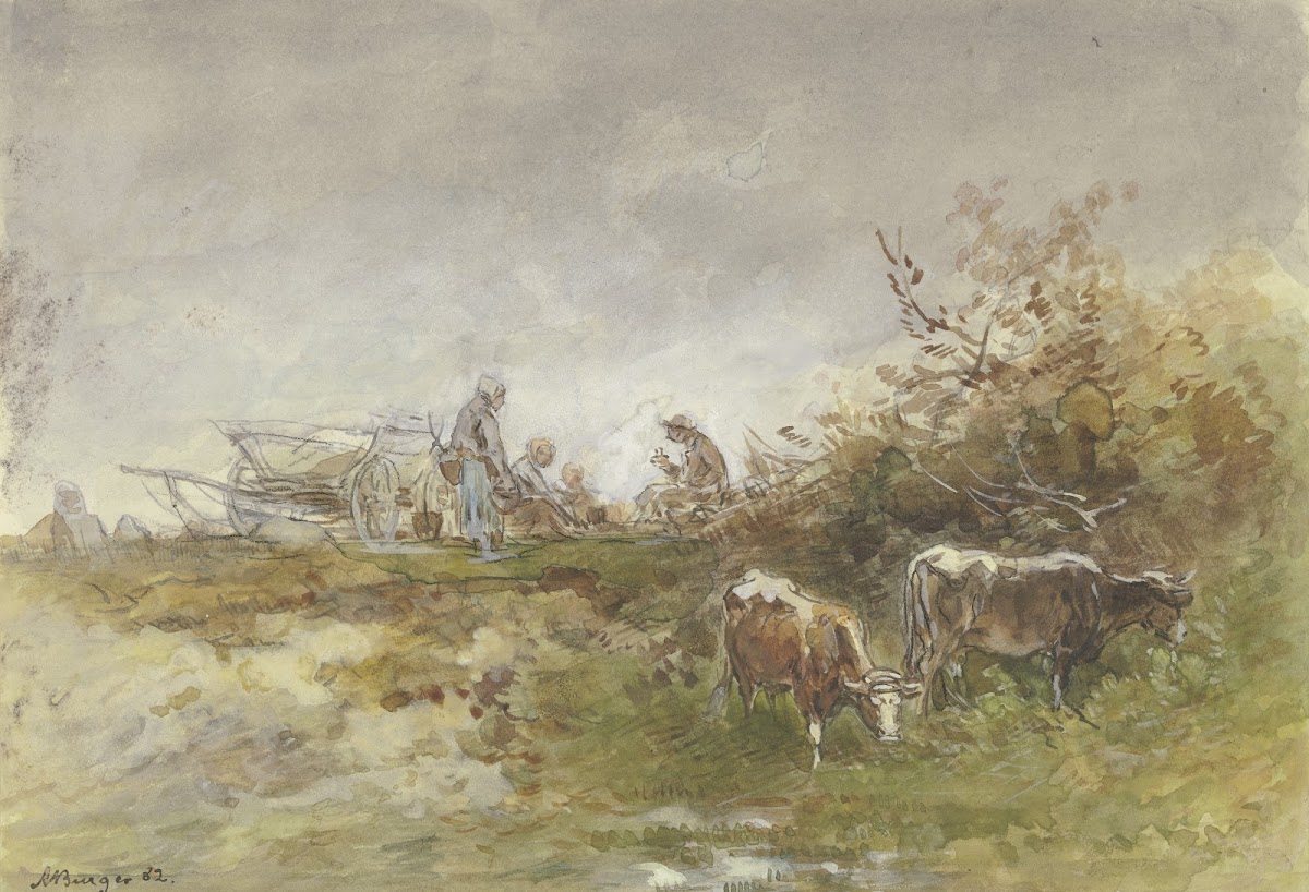 Rest on the field 1882