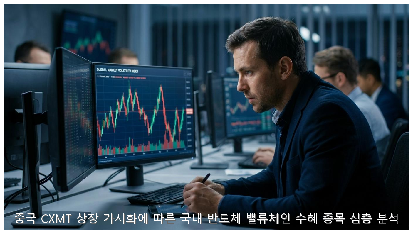 중국 CXMT 상장 가시화에 따른 국내 반도체 밸류체인 수혜 종목 심층 분석 핵심 안내 및 분석 인포그래픽 (8)