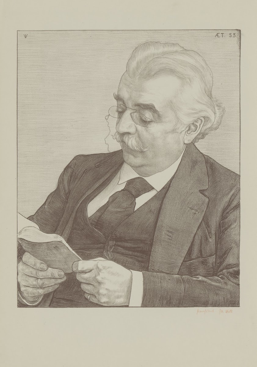 Portret van Jacob Nicolaas van Hall 1893