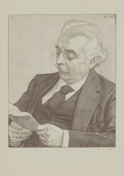 Portret van Jacob Nicolaas van Hall 1893