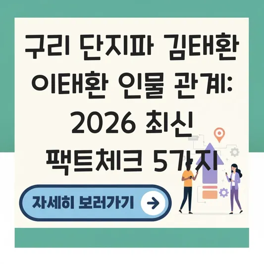 구리 단지파 김태환 이태환 인물 관계