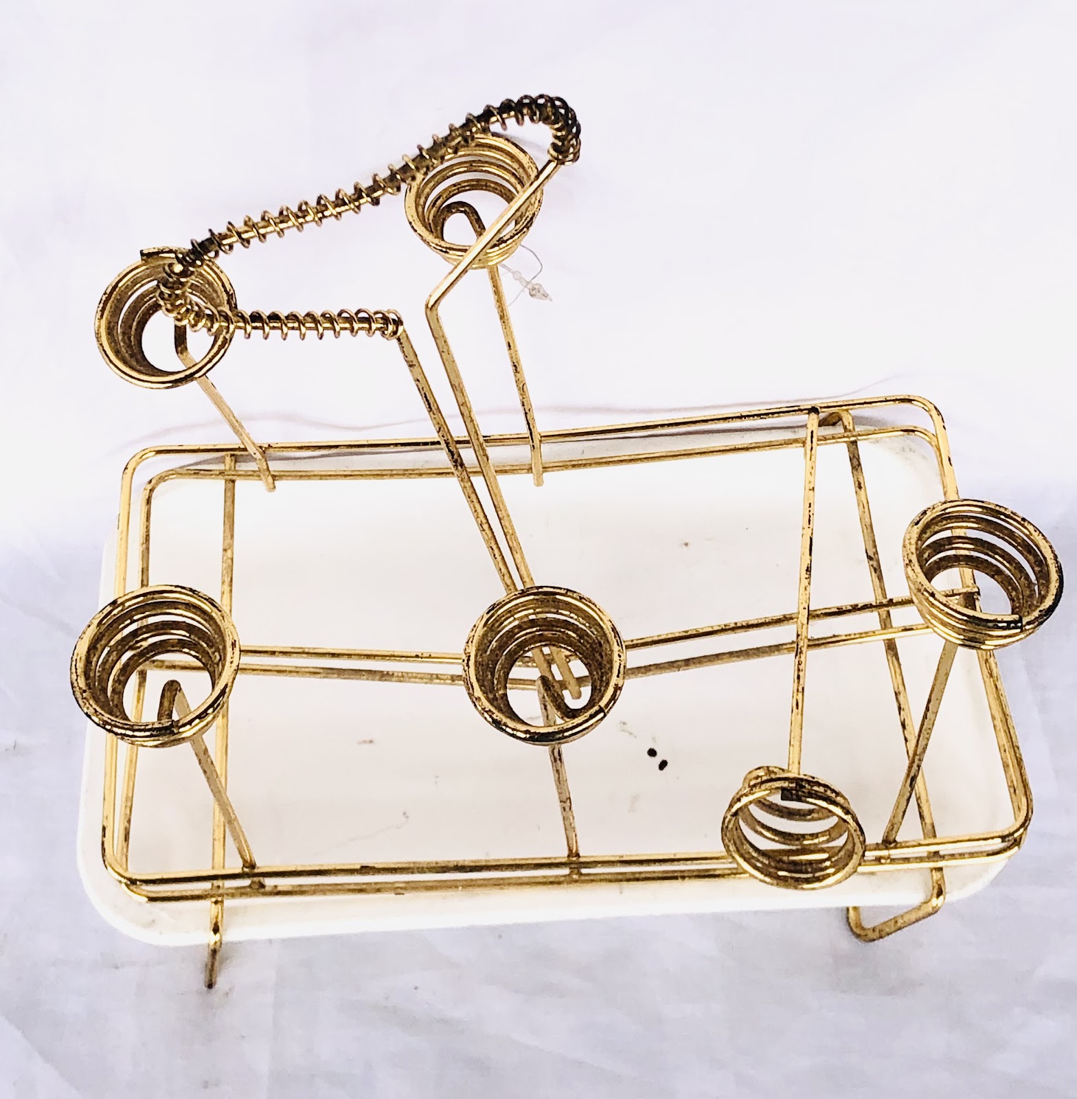 Photo 2 of Rectangular cup holder (Gold)