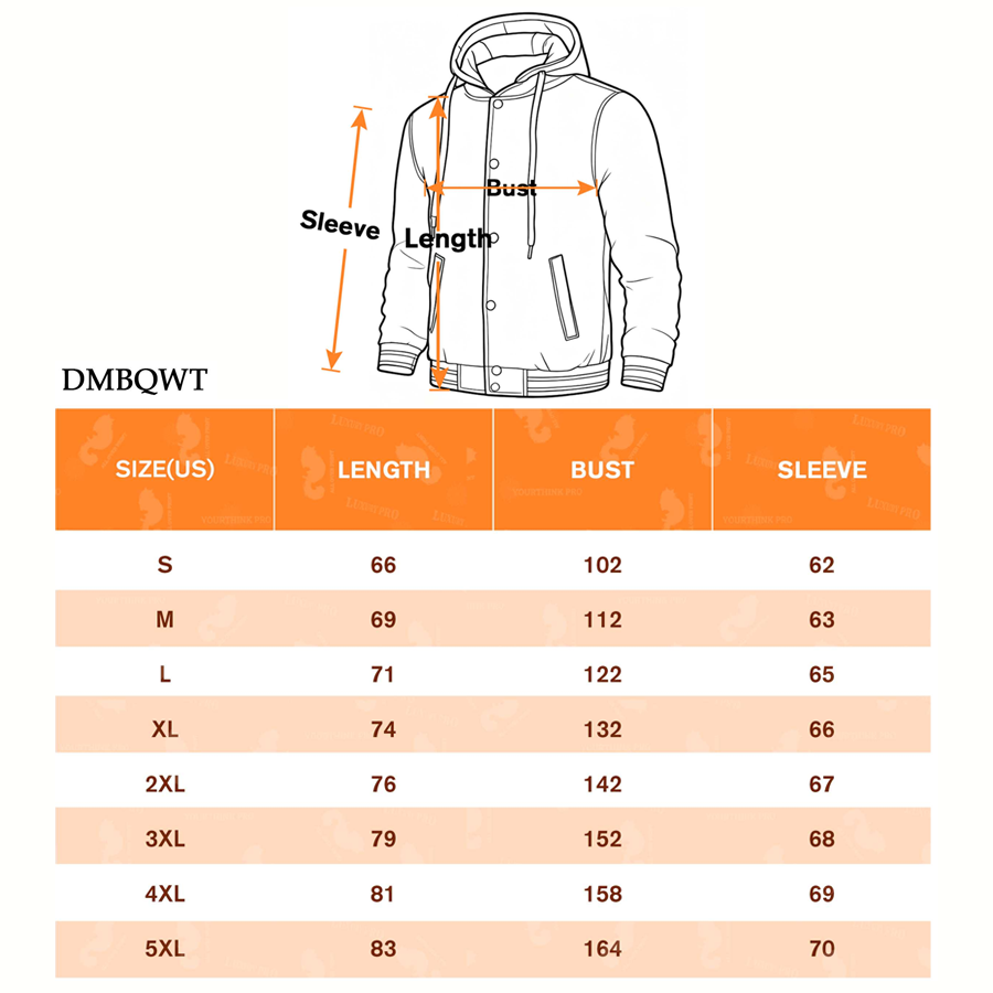 AOP hooded baseball jacket