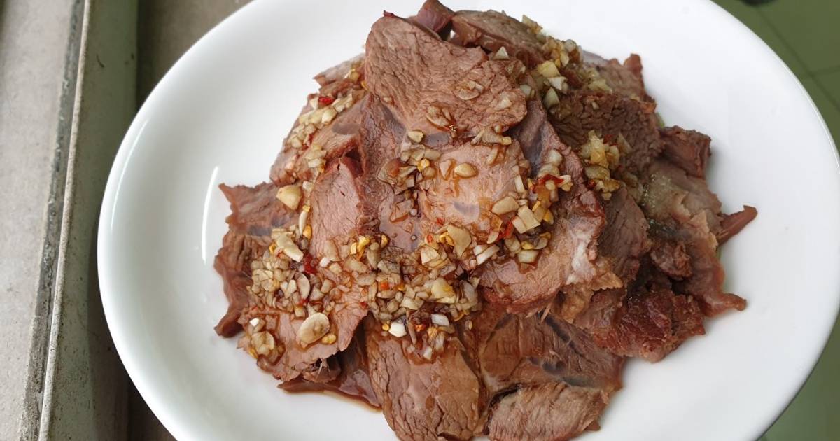 Thịt bò ngâm nước tương