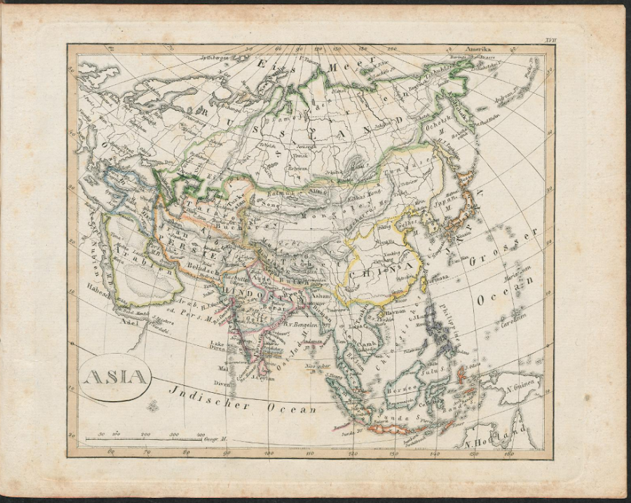 1821_Kleiner Schul-Atlas über alle Theile der Erde nach dem neuesten Zustande
