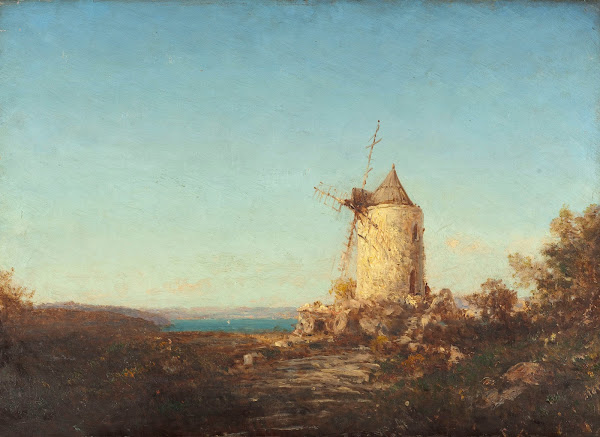 Moulin De Saint Mitre Près De Martigues 1890 1895