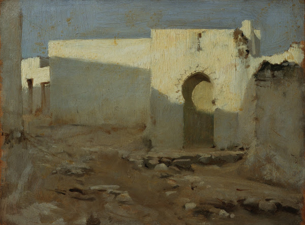 Moorish Buildings in Sunlight between 1879 and 1880