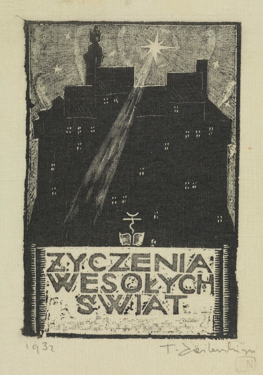 Życzenia Wesołych Świąt 1932