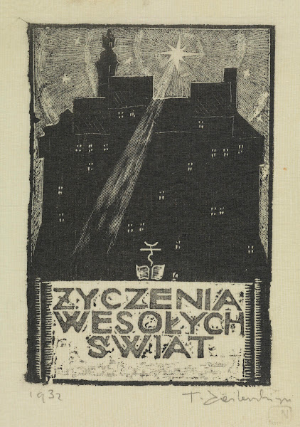 Życzenia Wesołych Świąt 1932