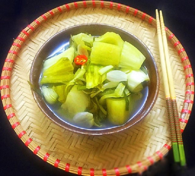 Dưa Cải Muối Giòn Ngon