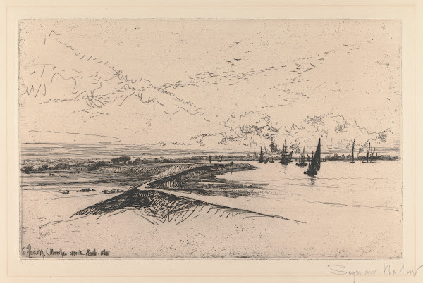 Marshes opposite Erith 1865