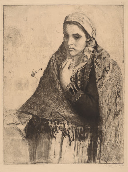 Dziewczyna krakowska do kolan 1907