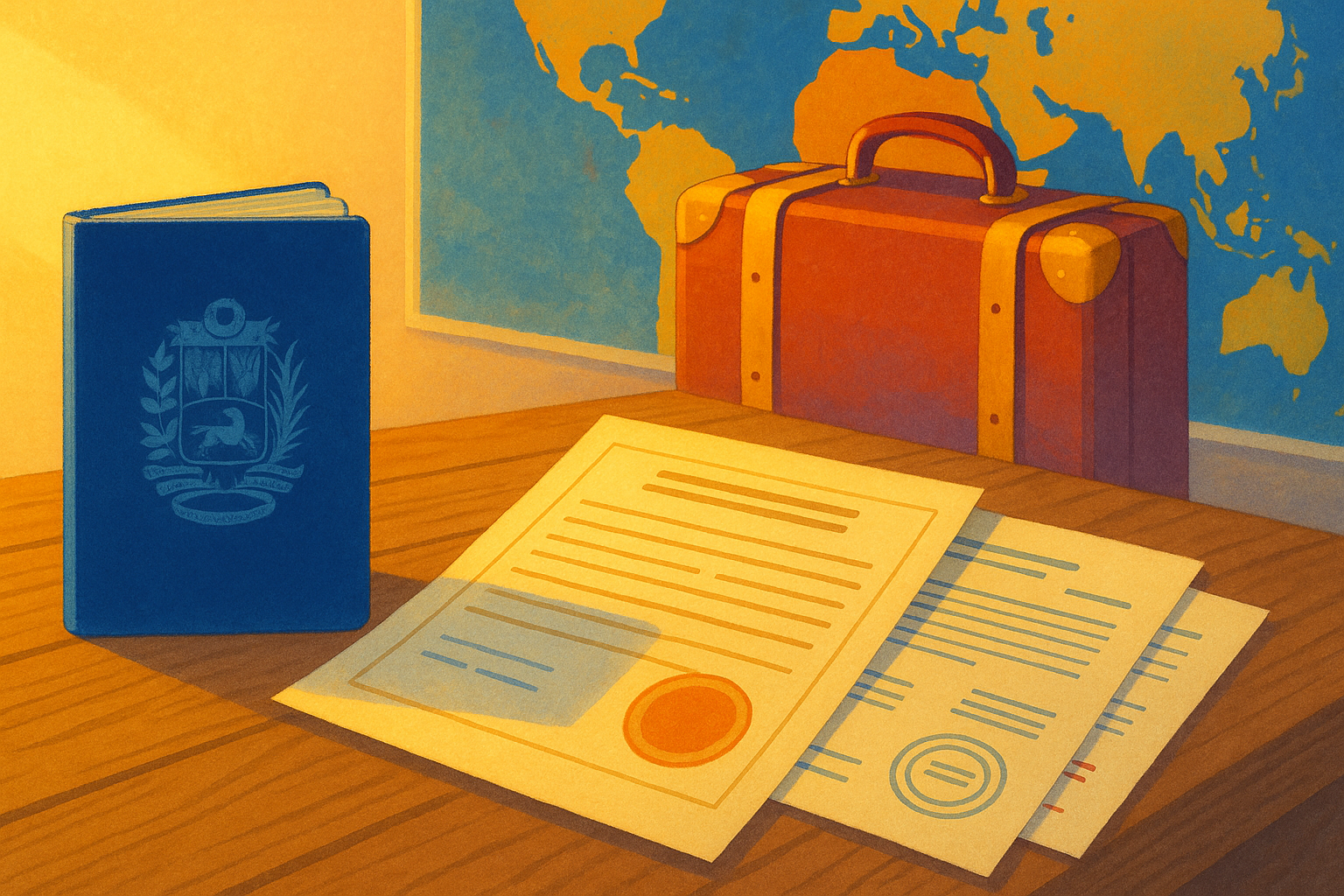 Documentos para apostillar en el exterior: acta de nacimiento y título venezolano