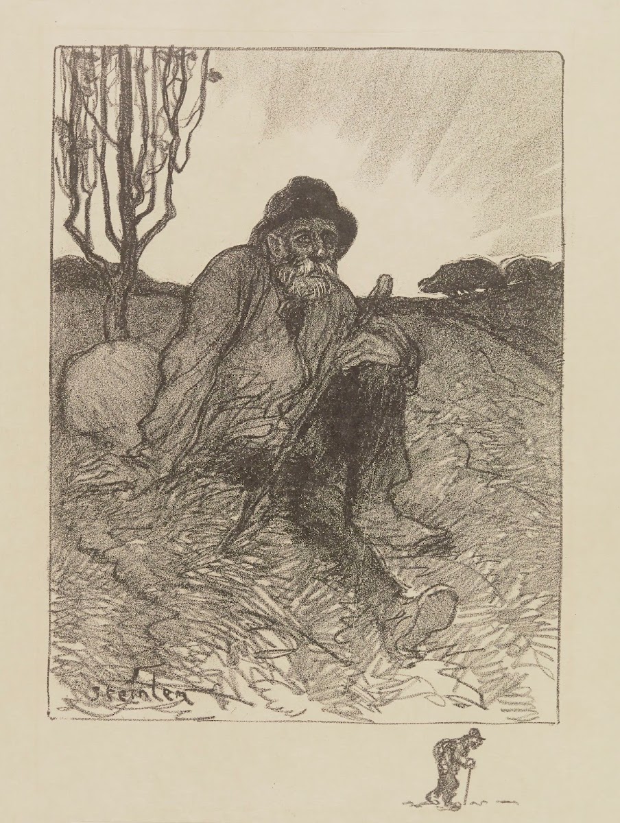 Chemineau assis 1913