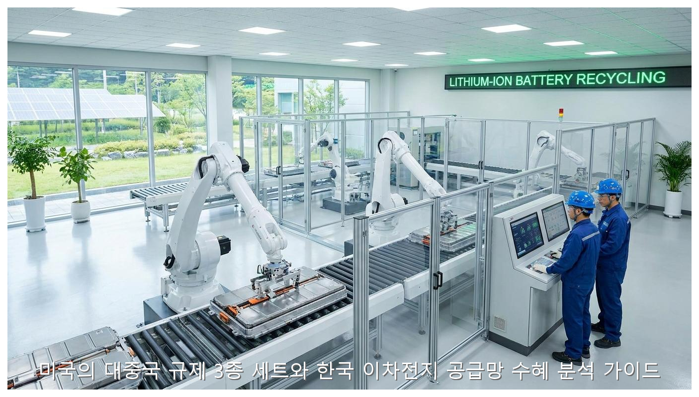 미국의 대중국 규제 3종 세트와 한국 이차전지 공급망 수혜 분석 가이드 핵심 안내 및 분석 인포그래픽 (8)