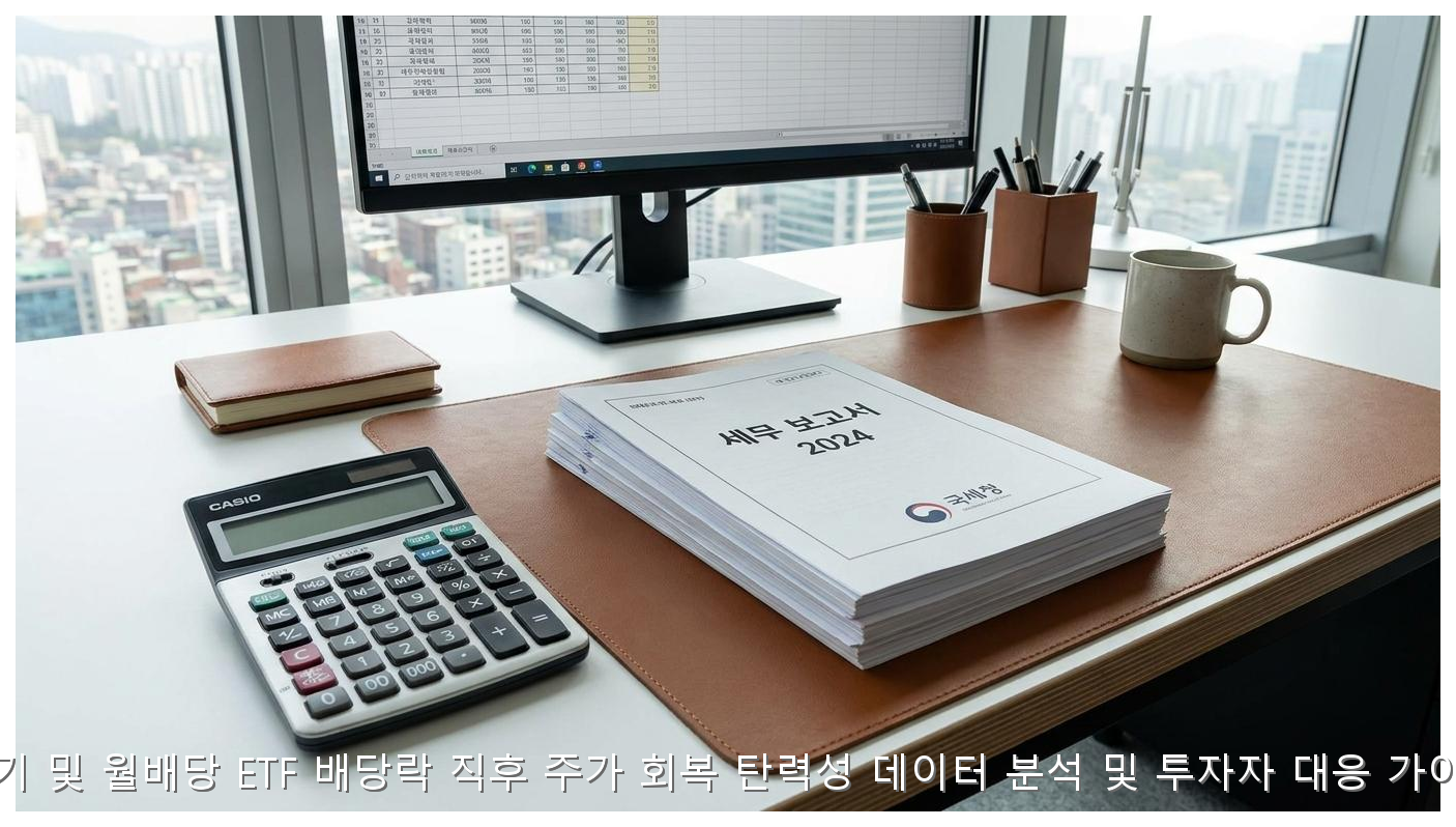 분기 및 월배당 ETF 배당락 직후 주가 회복 탄력성 데이터 분석 및 투자자 대응 가이드 핵심 안내 및 분석 인포그래픽 (7)
