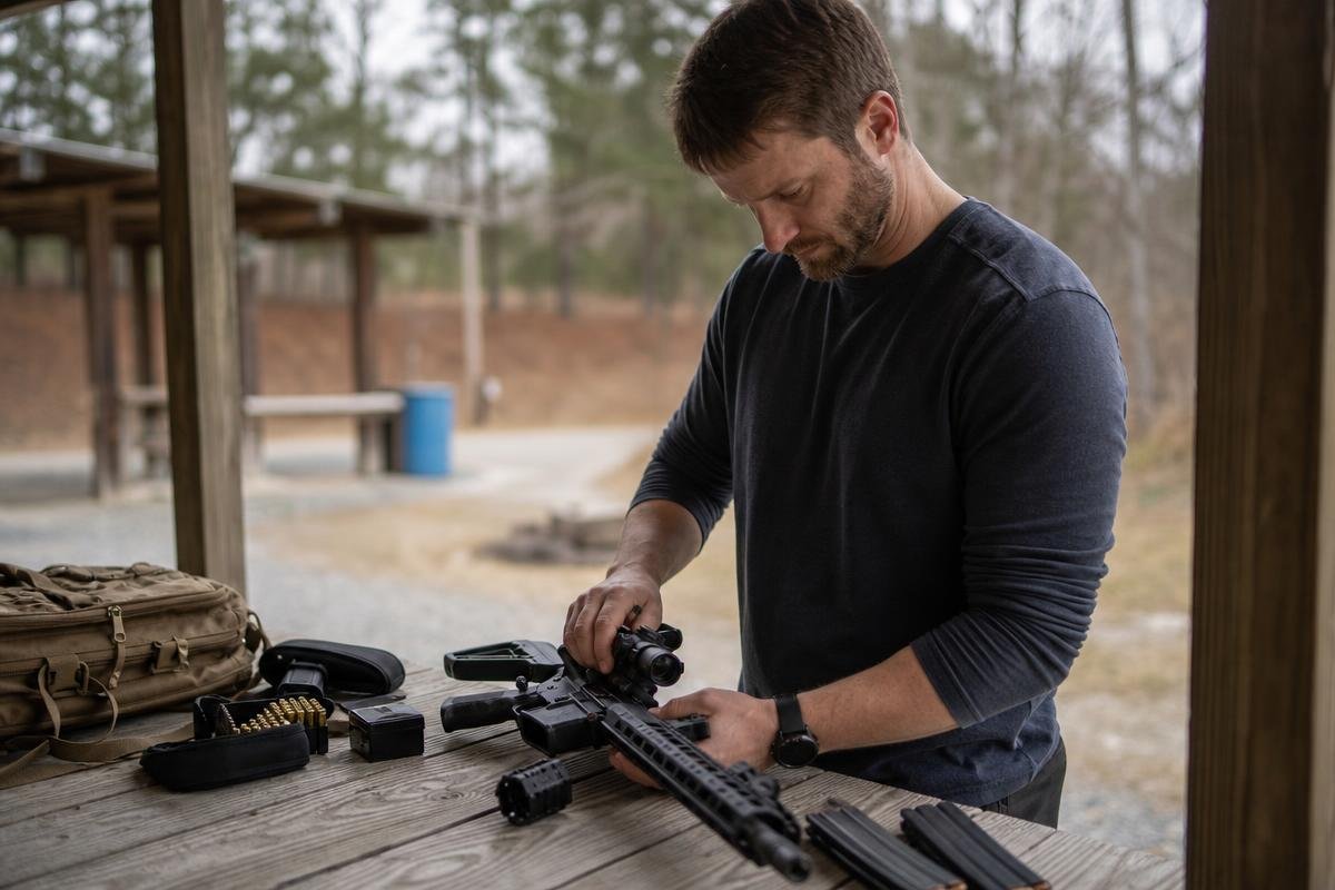 rifle range etiquette checklist for first-time shooters in Denison