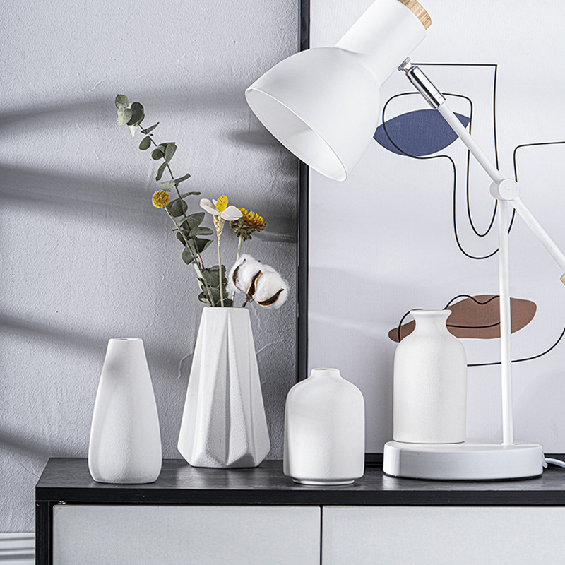 Keramik-Vase Flower, modern