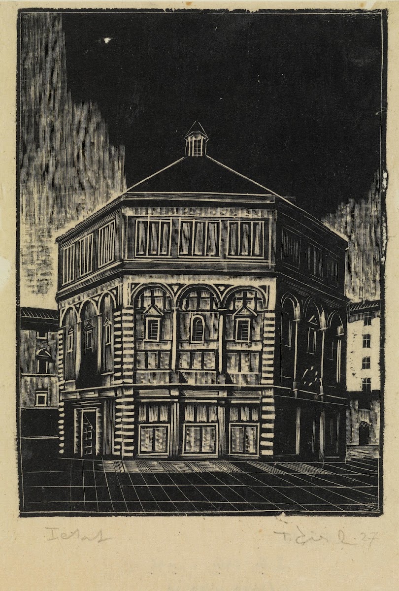 Baptysterium we Florencji 1927