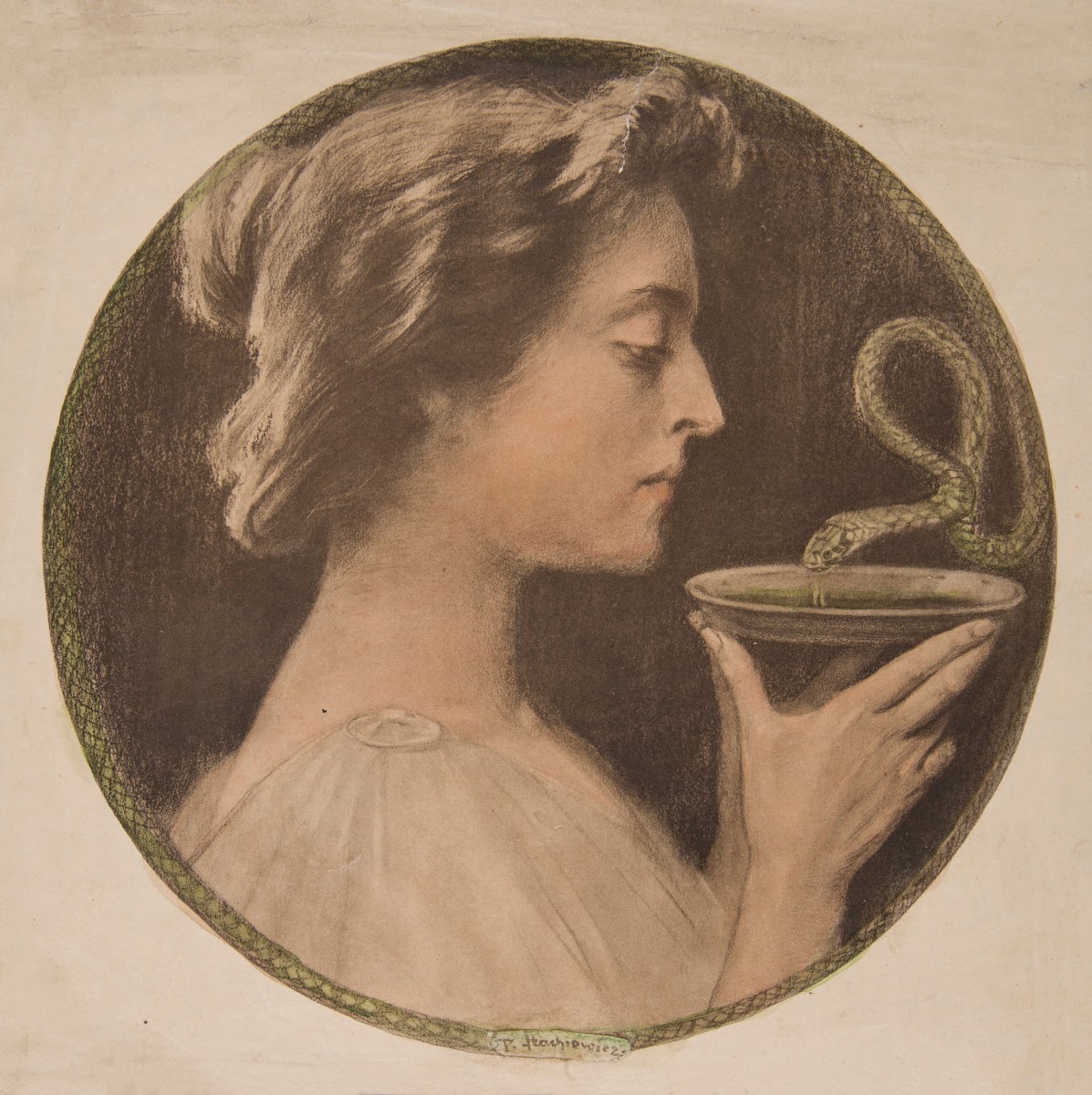 Woman with a snake 1899 1906