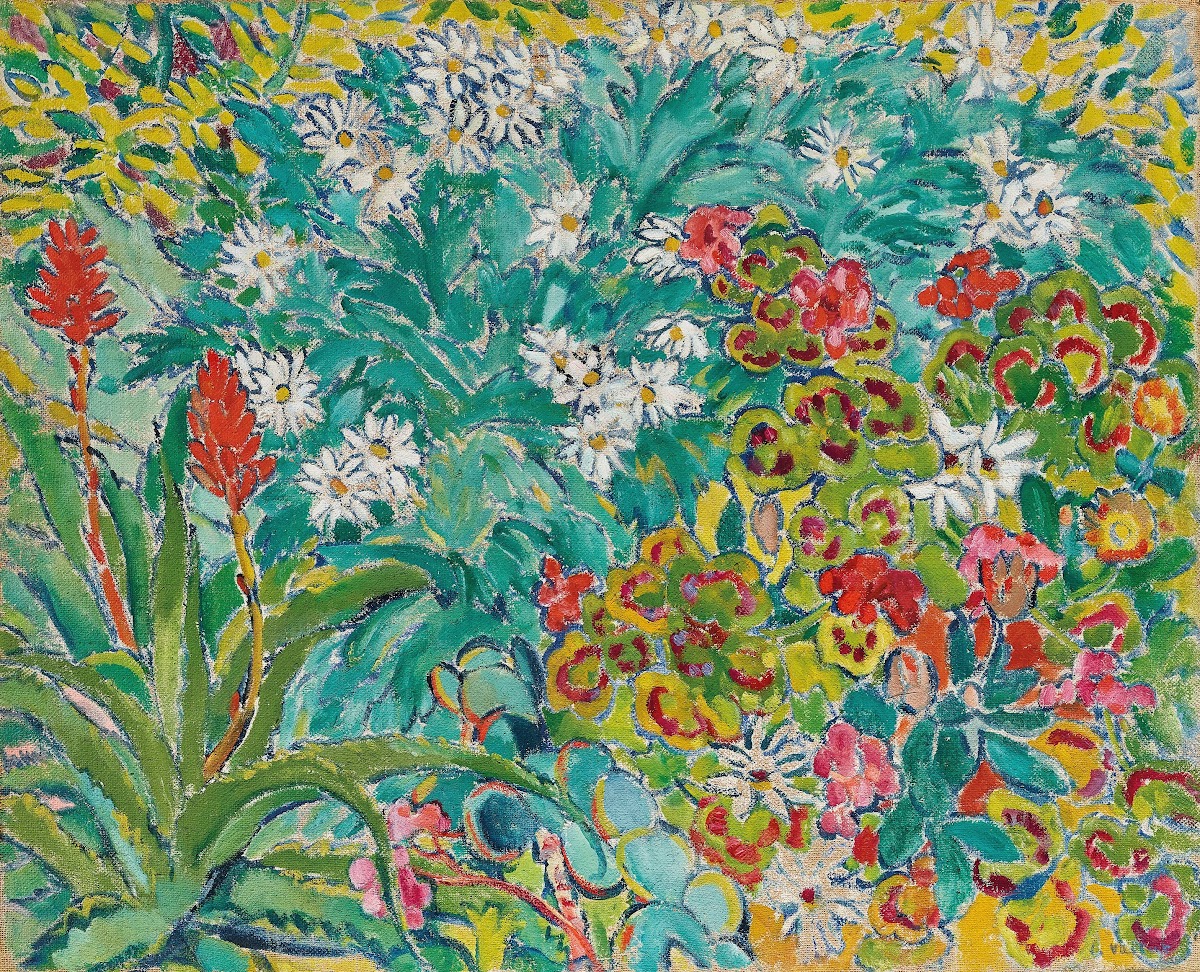 Parterre de fleurs 1906