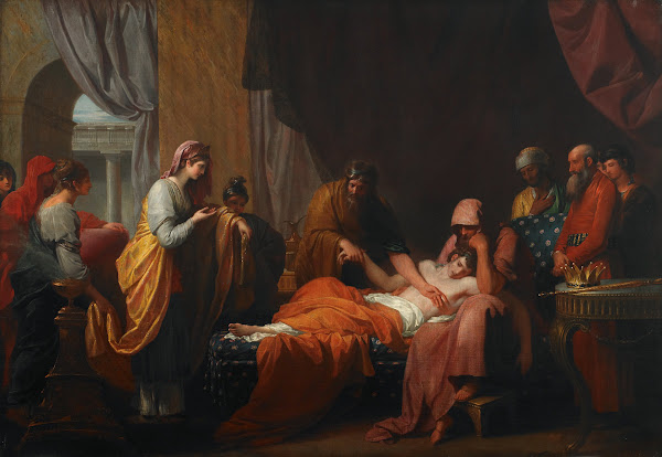 Erasistratus the Physician Discovers the Love of Antiochus for Stratonice 1772