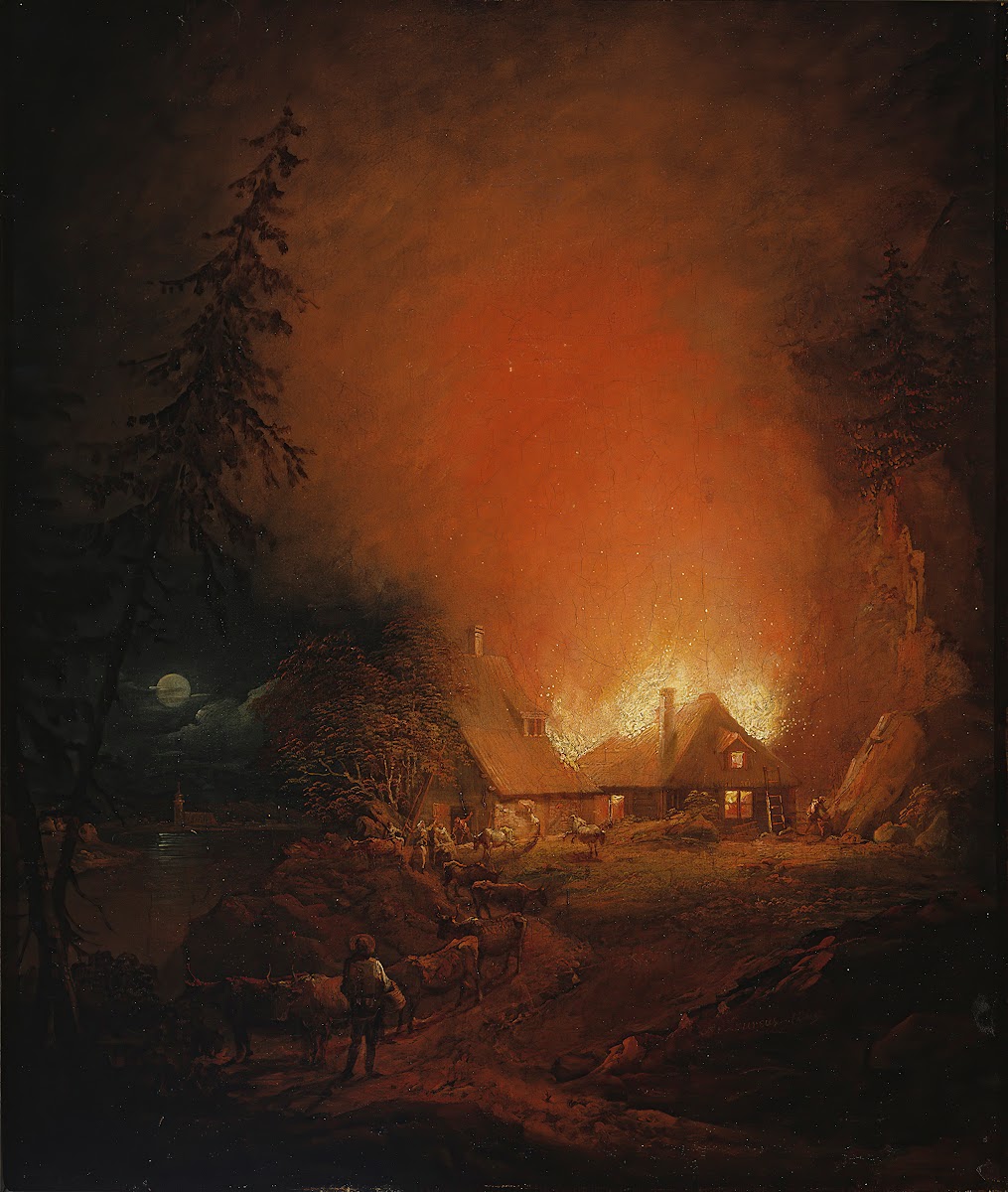 Fire At Night In A Peasant House 1809 3809x4503 (1)