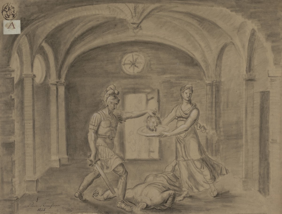 The beheading of John the Baptist 1828