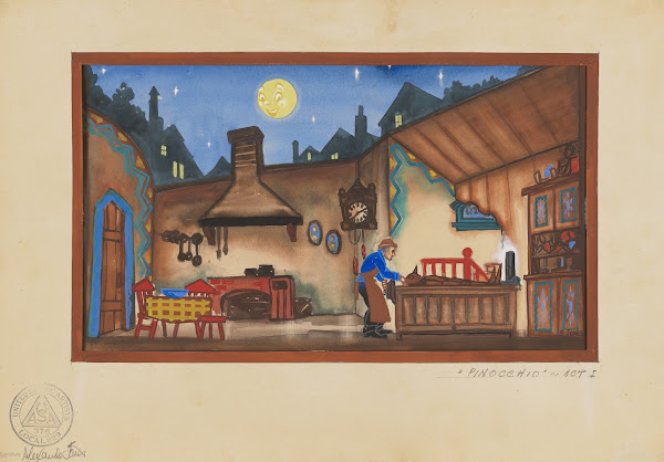 Pinocchio Act I Gepettos HomeWorkshop 1934 1943