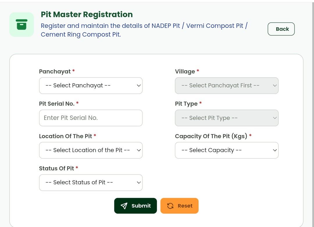 Pit Master Registration