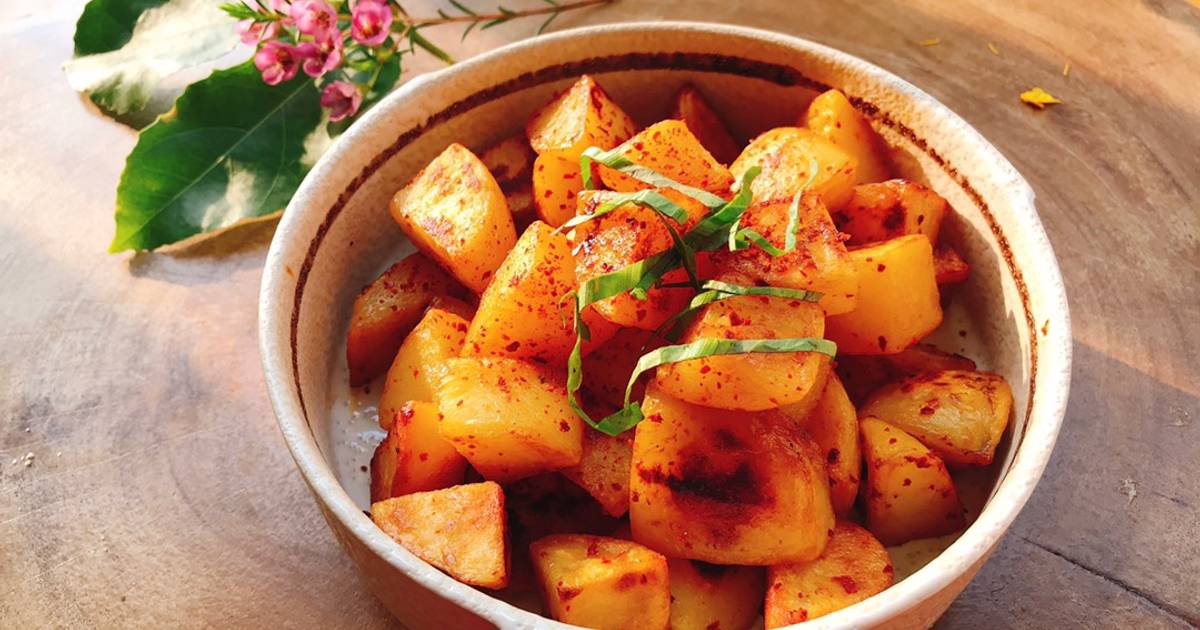 Khoai tây chiên xóc mắm ớt
