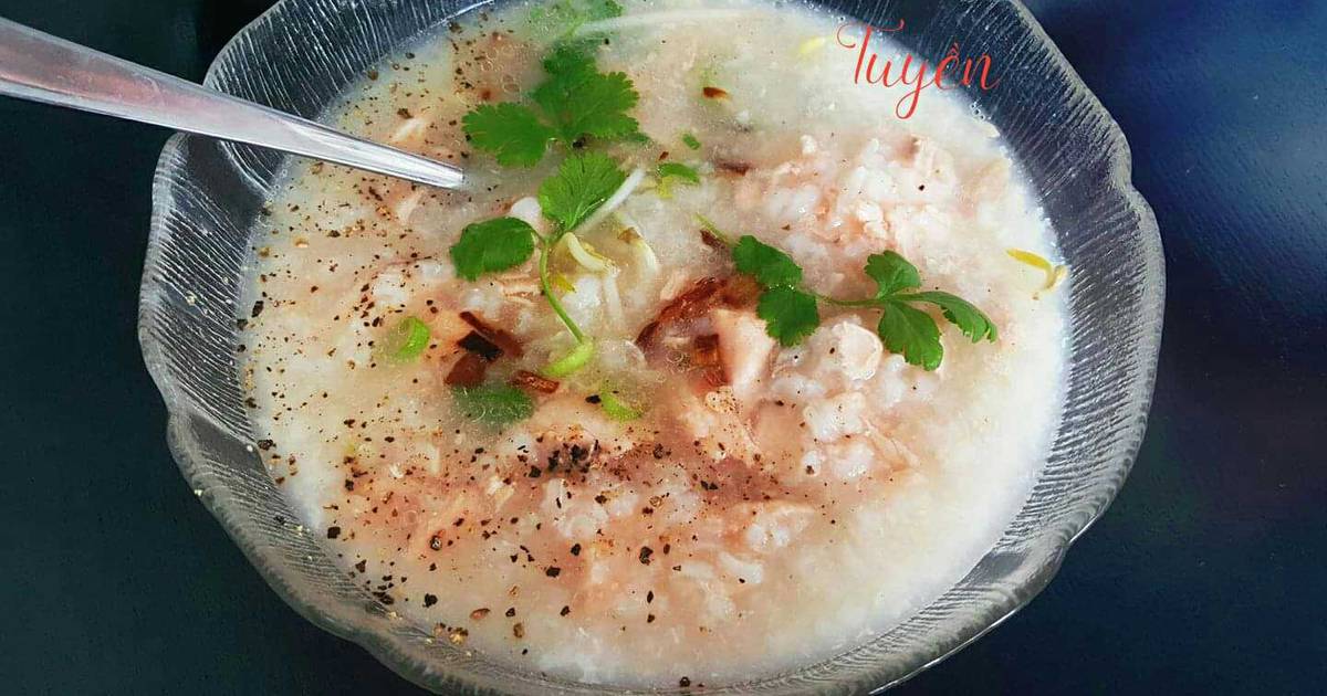 Cháo cá hồi