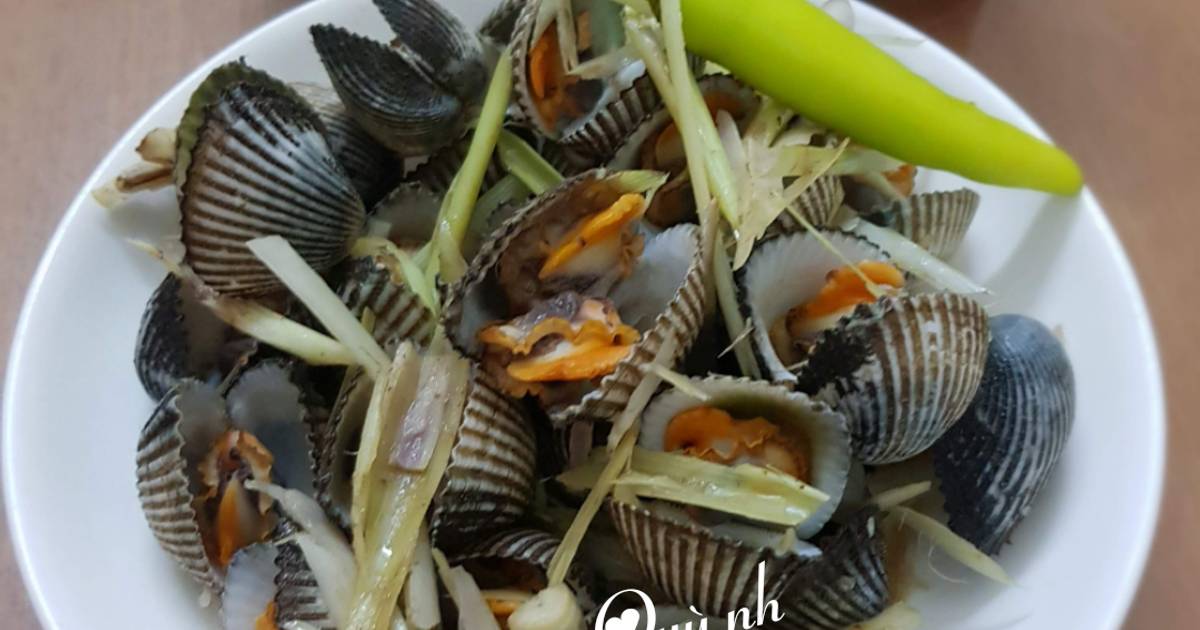 Sò lông hấp sả
