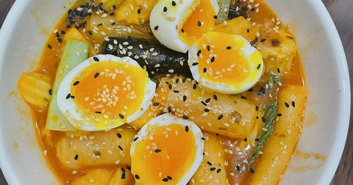 Bánh gạo cay bằng bánh tráng